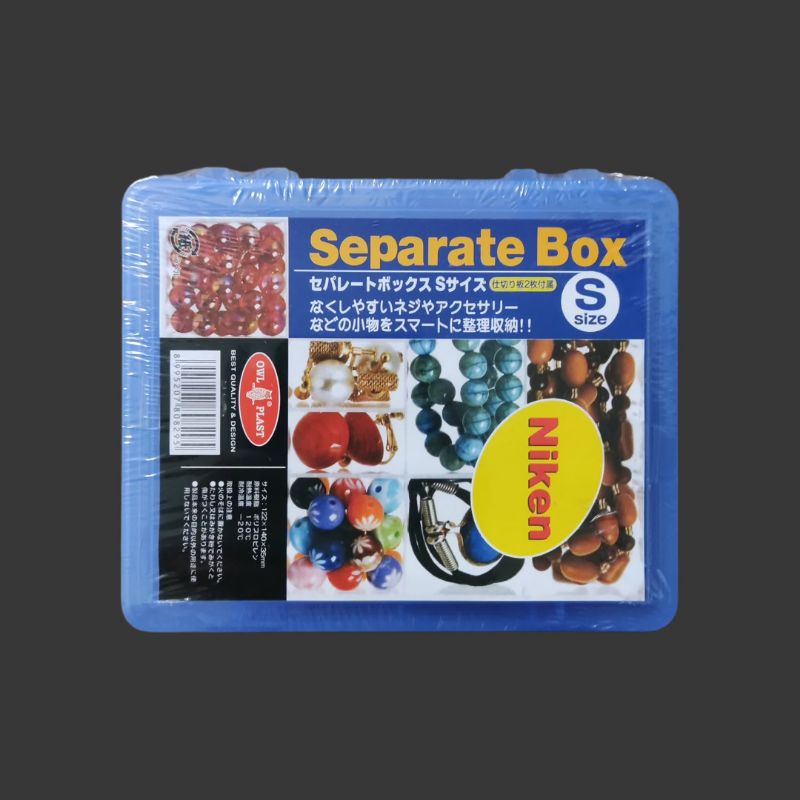 Kotak Storage Box 12 Sekat Size Kecil Sedang Separate Multibox Niken Owl Plast Jepang Tempat Aksesor