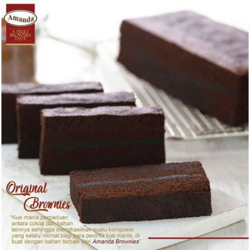 

Amanda Brownies Original Kukus