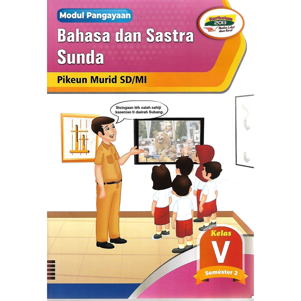 Buku LKS Bahasa Sunda kelas 5 SD/MI semester 2 kurikulum 2013