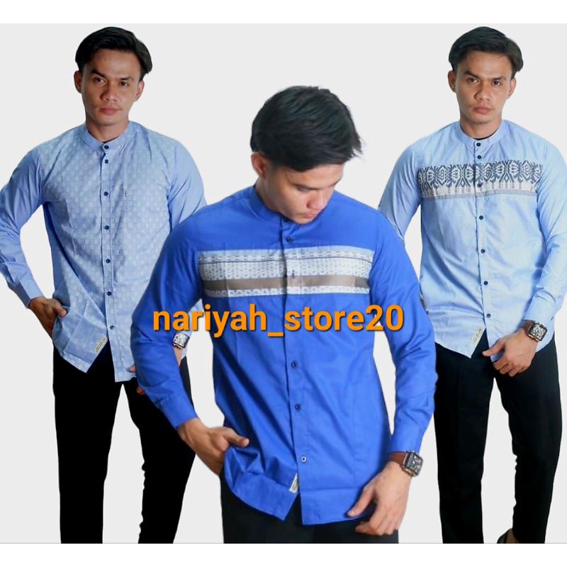 kemko keren merek MK(muslim kinaro)/kemko remaja,baju koko katun,koko dewasa, kemko keren, kemeja ko