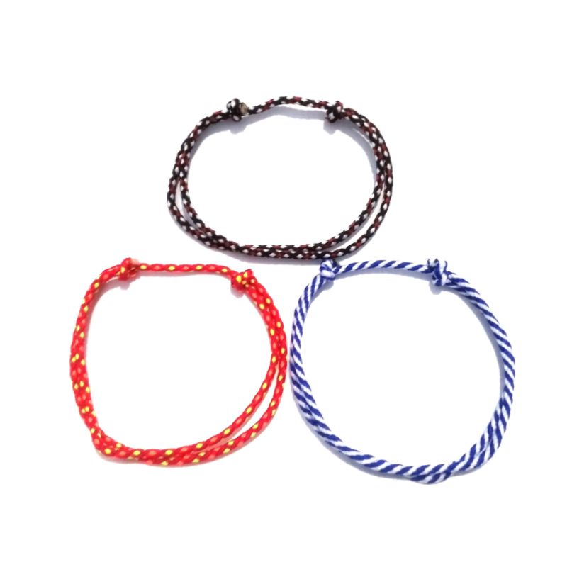 GELANG TALI PRUSIK , GELANG PRIA WANITA, GELANG SIMPLE,