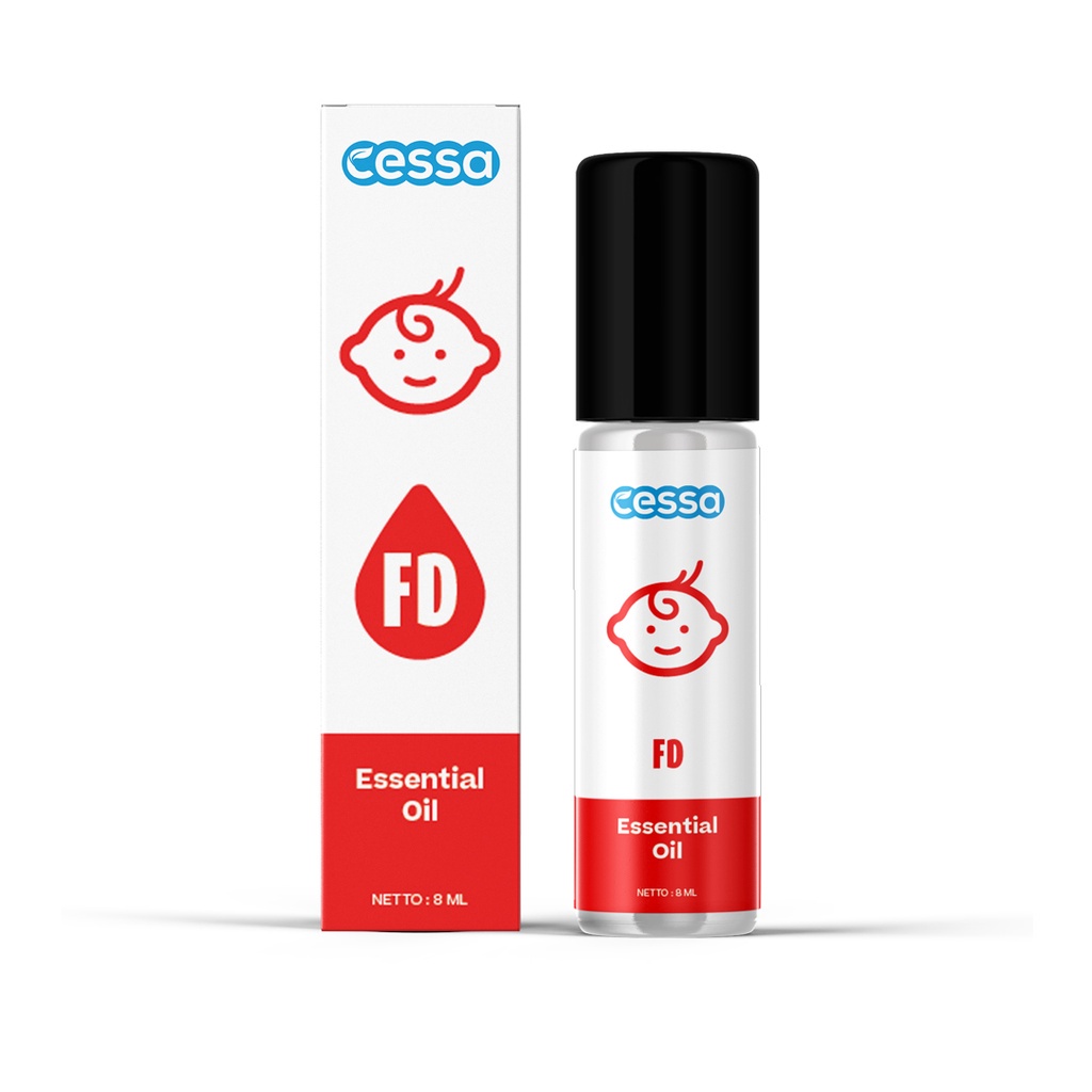 Cessa Fever Drop Baby / Essential Oil Penurun Panas dan Demam Bayi - 8ml