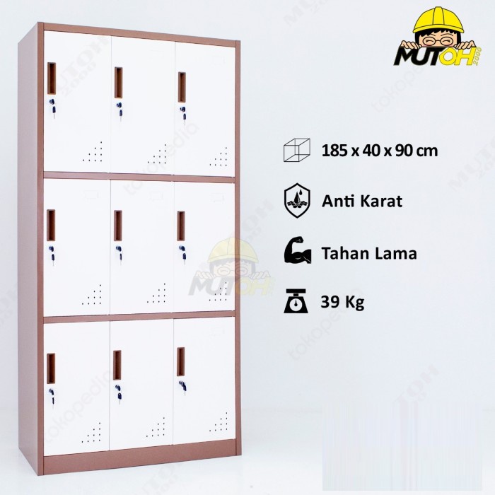 

Filling Cabinet Loker Besi Locker Besi 9 Pintu