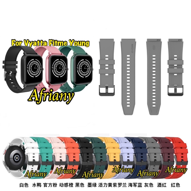 Strap Vyatta Fitme Young Rubber Tali Jam Tangan