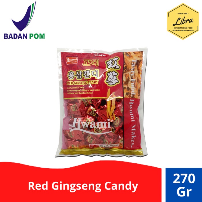 

Hwami Red Gingseng Candy 270 Gr