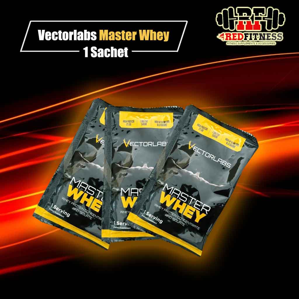 Vector Labs Master Whey Protein 1 Sachet / Vectorlabs Eceran Trial Pack