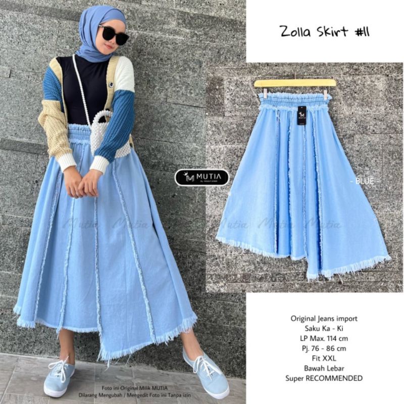 ZOLLA SKIRT#11 ORIGINAL BY MUTIA