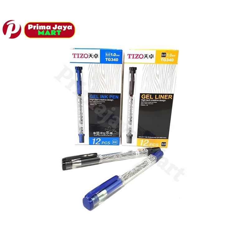 

Pulpen Gel Tizo TG340 Biru/Pulpen Tanda Tangan Tizo ( Pack )