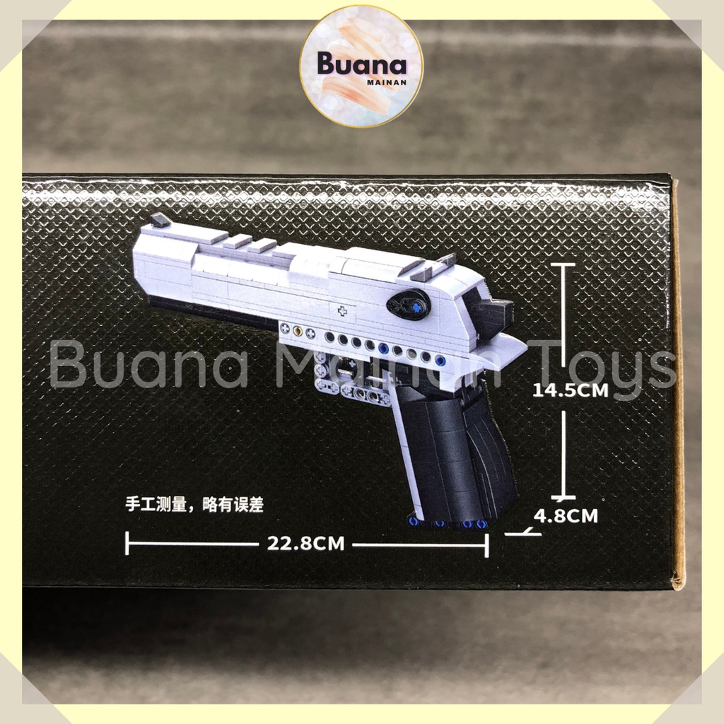 BRICKS CHAOBAO DESERT EAGLE MAINAN EDUKASI ANAK BRICK BLOCK MODEL PAJANGAN FIGURE 7577