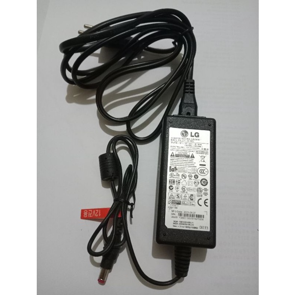 ADAPTOR LG 12V 2A SNI CPU PERTAMINI CCTV DVR LAMPU LED STRIP NEON FLEX KIPAS DC DLL