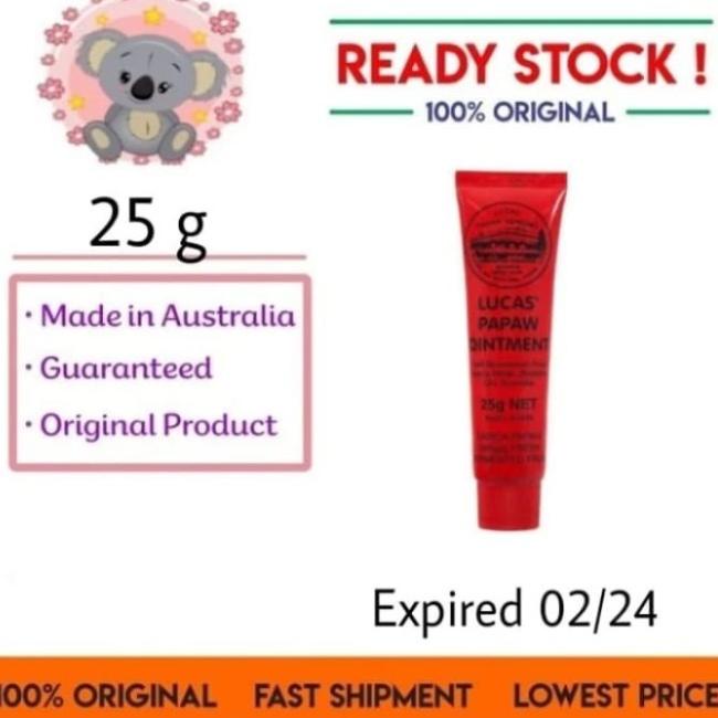 Lucas papaw ointment 25gr ORI Australia