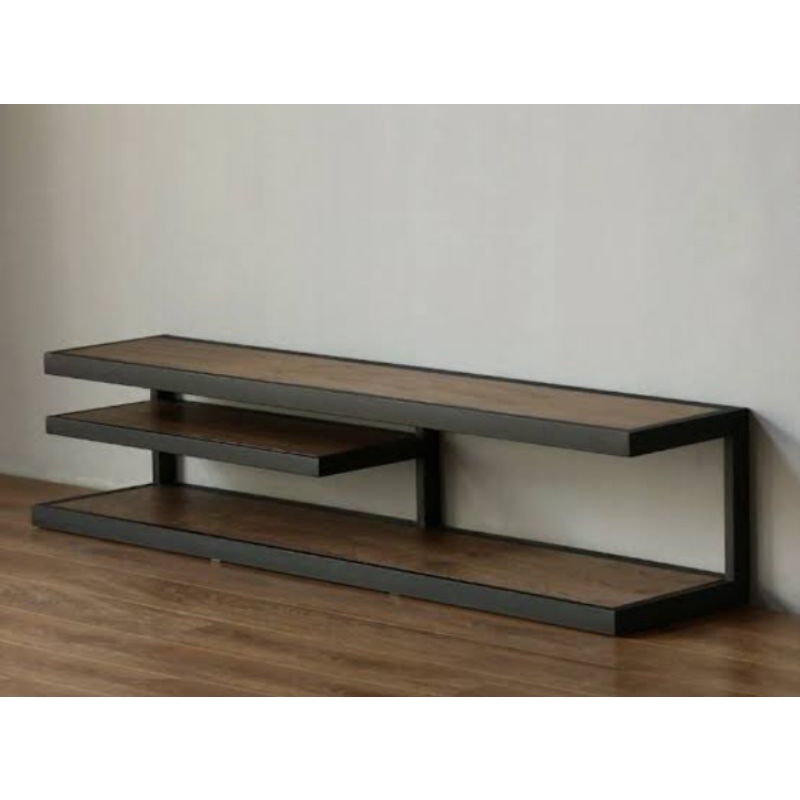 Meja Tv Minimalis Modern Besi