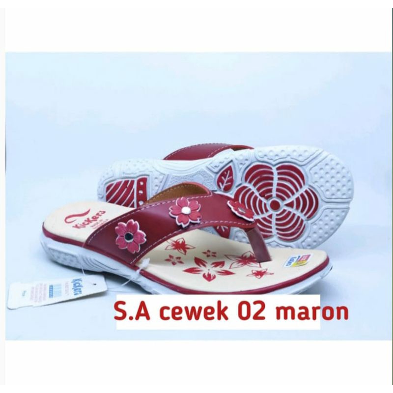 (cod) sandal japit anak Kickers jepit japit anak sendal anak remaja cantik lucu