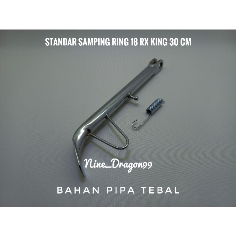 Standar Samping Standar Satu Chrome 30 Cm RX KING RXS Ninja Ring 18 Tebal