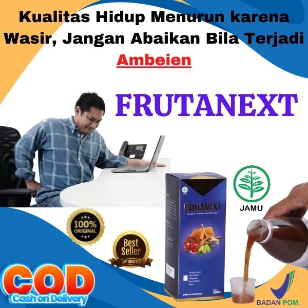 FRUTANEXT Obat Alami Wasir Mengatasi Wasir dan Mengempeskan Benjolan Dalam dan Benjolan Luar