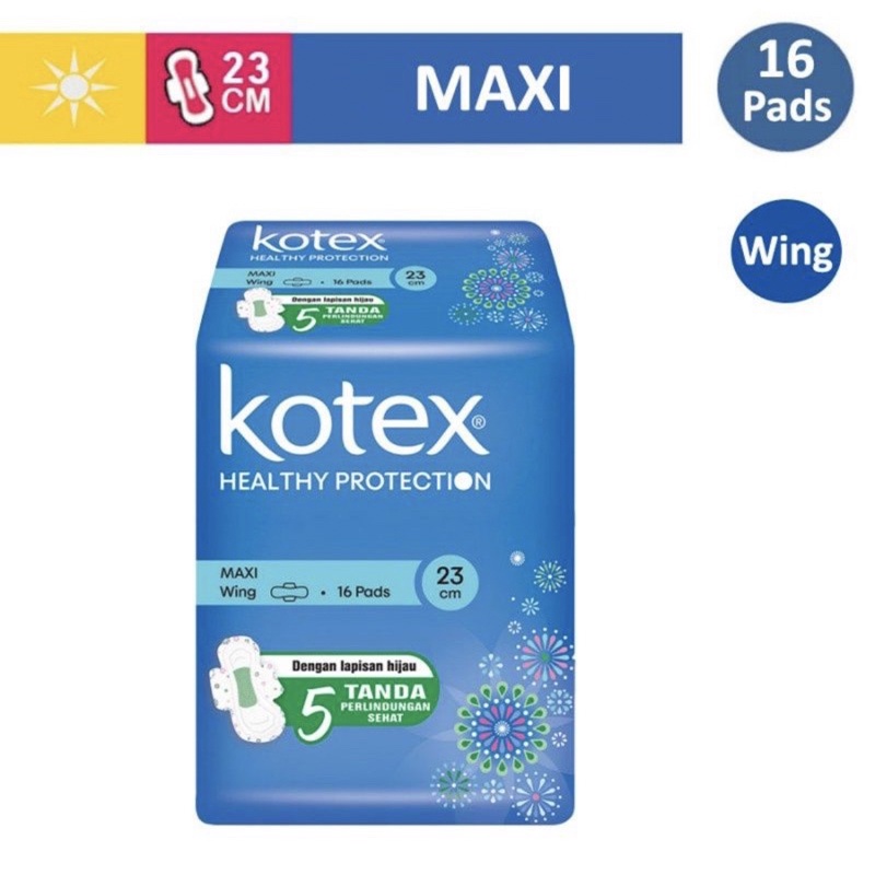 Kotex Healthy protection Maxi/ Slim Wing