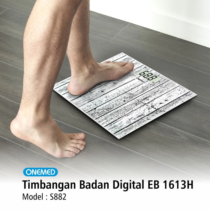 Timbangan Badan Digital EB-1613 H OneMed OJB