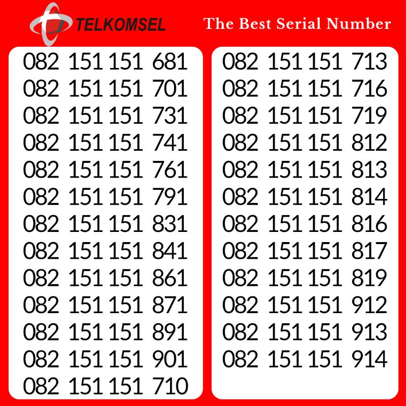 Nomor Cantik Simpati Kartu Perdana Telkomsel Loop