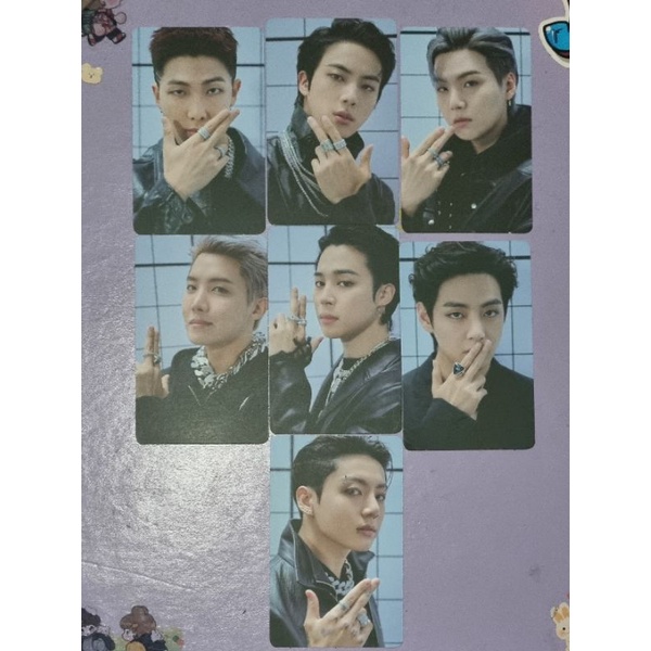Photocard PC BTS PROOF Standard Set RM Jin Suga Jhope Jimin V Jungkook