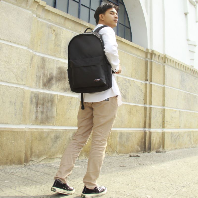 FANSYBAGS - TAS RANSEL PRIA WANITA MODEL BASIC