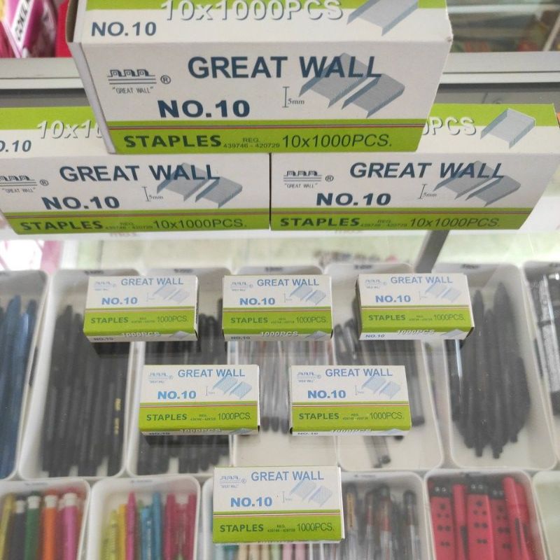 

Isi Staples GREAT WALL no.10