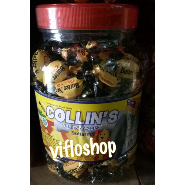 

TERLARIS Permen Kacang Butternut (Butter Nut) Collin's Toples /PERMEN LUNAK/PERMEN VIRAL/PERMEN MILO/PERMEN YUPI/PERMEN JADUL/PERMEN KARET