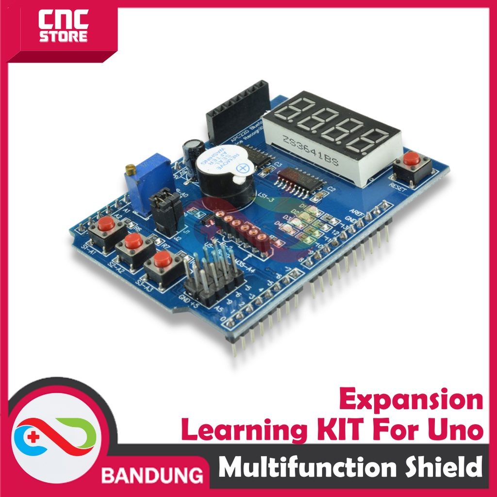 MULTI-FUNCTION SHIELD EXPANSION ARDUINO LEARNING FOR UNO MEGA