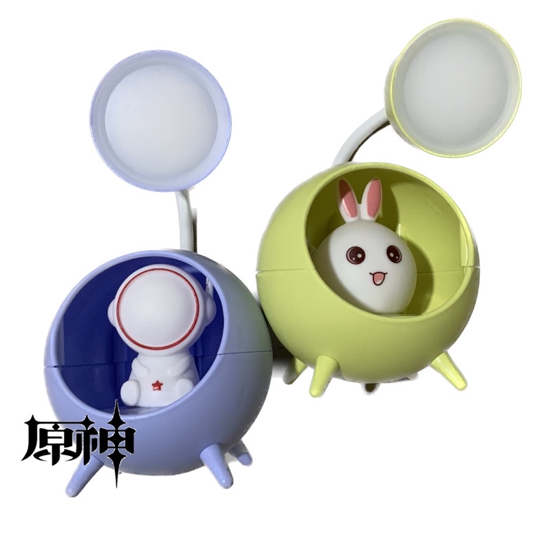 Lampu meja multifungsi LED karakter lucu