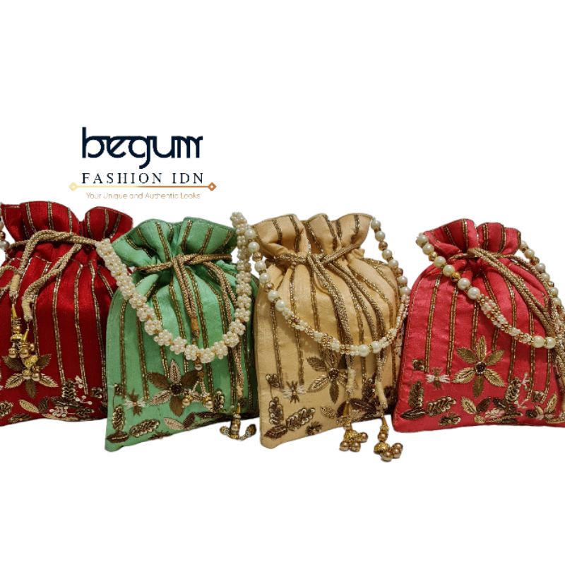 Tas India / Tas Pesta /tas etnik / tas import / potli india / tas bordir / atas asli india