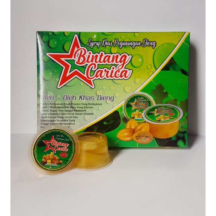 carica dieng merek bintang carica premium tanpa pemanis buatan