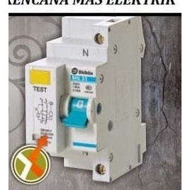ELCB/RCCB SHIHLIN 1P+N 6A 30mA