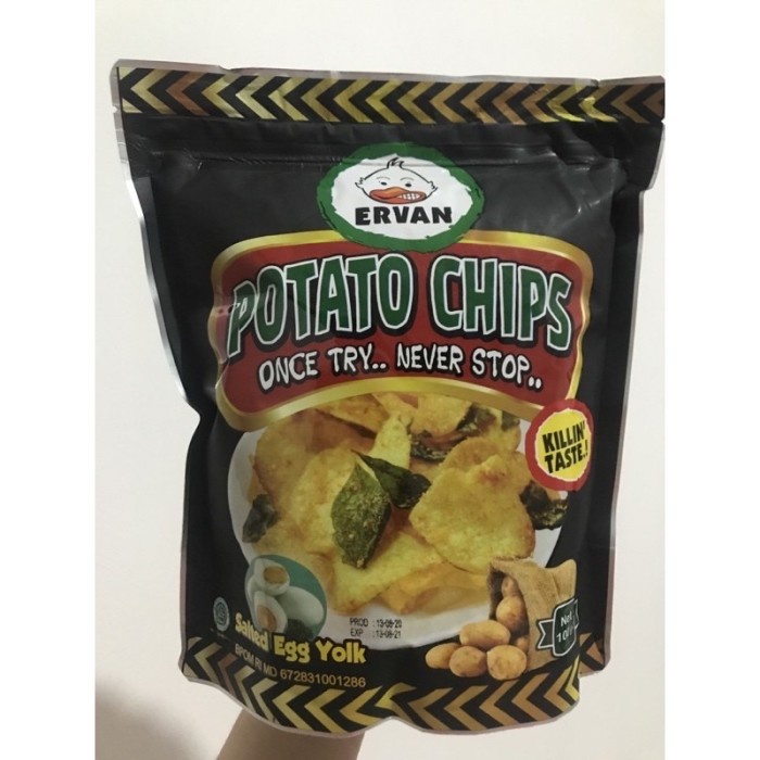 

NEW Ervan irvins potato chips salted egg