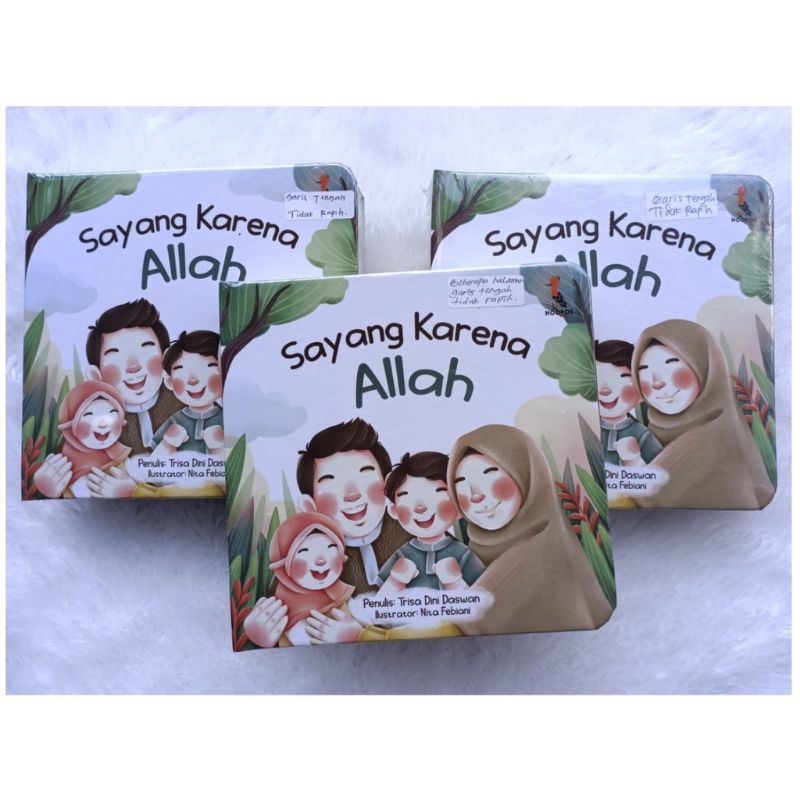 Boardbook Sayang Karena Allah Hoopoe Buku Bacaan Anak Reject