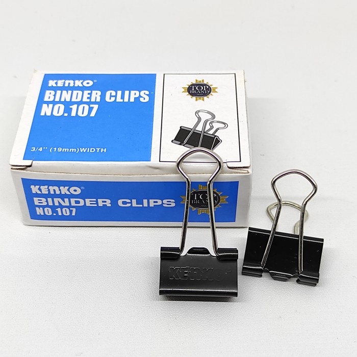 

Kenko Binder Clip No. 107 Penjepit Kertas Paper Klip