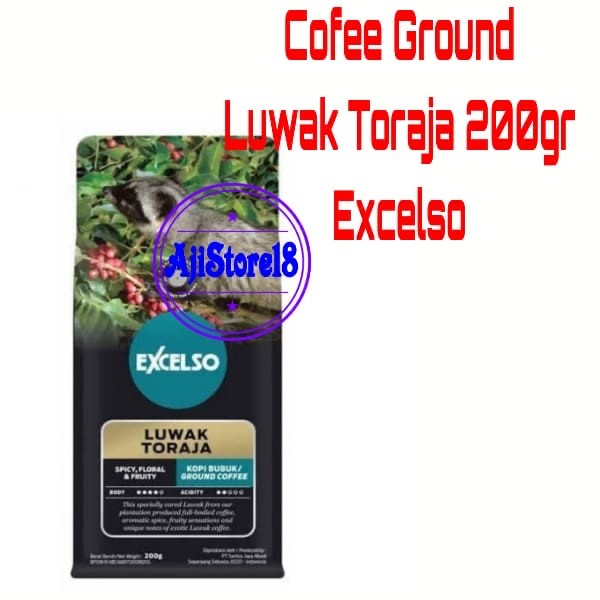 

EXCELSO LUWAK TORAJA BUBUK 200GR