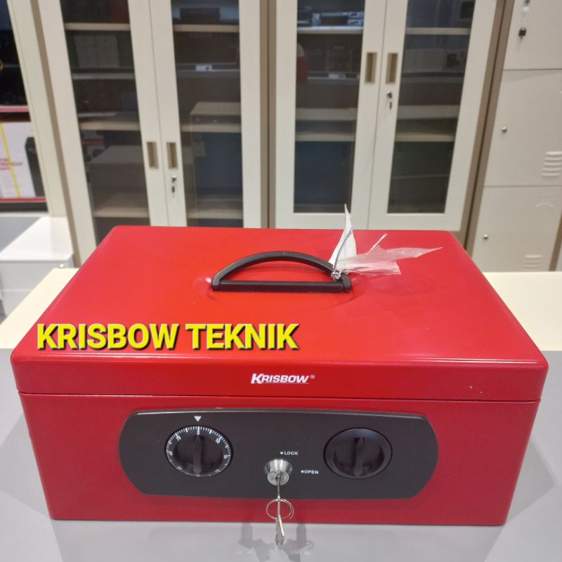 Cash Box Krisbow- Merah