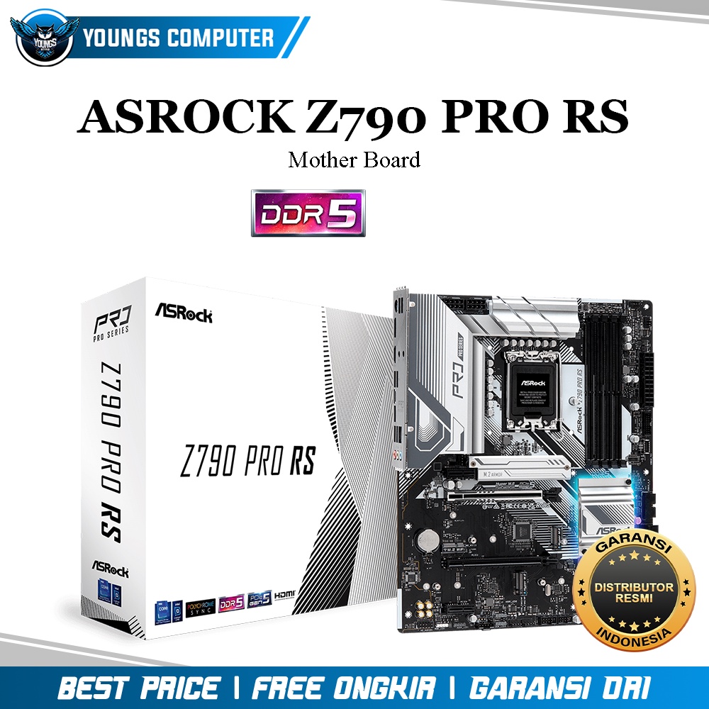 ASROCK Z790 PRO RS | Mother Board Intel DDR5 LGA1700 ATX