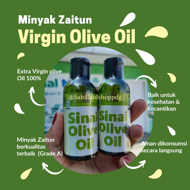 Jual Minyak Zaitun Asli Sinai Olive Oil Extra Virgin Olive Oil Bpom Ml Shopee Indonesia