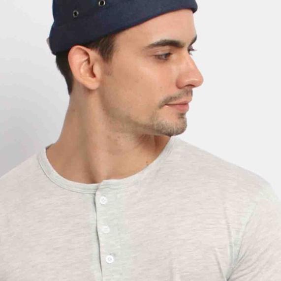 Miki Hat Spesial Edition - Bunayya Sunnah Clothing - Houndstoothdark - Hitam