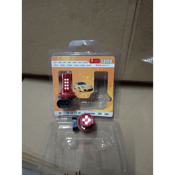 lampu fog lamp h11 led mobil Agya Ayla