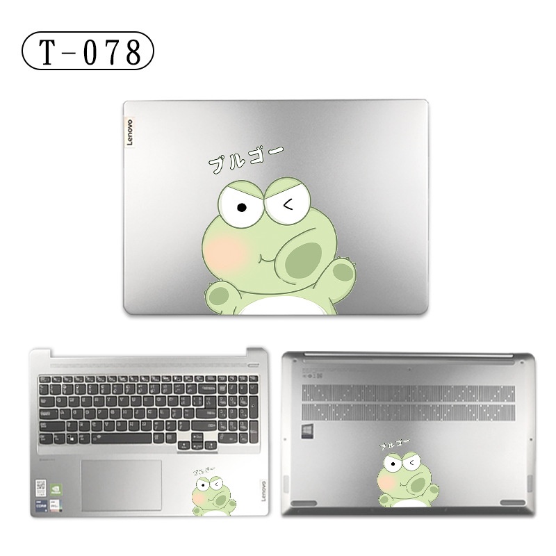 Stiker Skin Vinyl Transparan Motif Print Kartun Untuk Laptop HP Pavillion 14s 15s 14s-cf 14-dv 14-ec 14-ce 14s-dk 15s-eq Aero 13