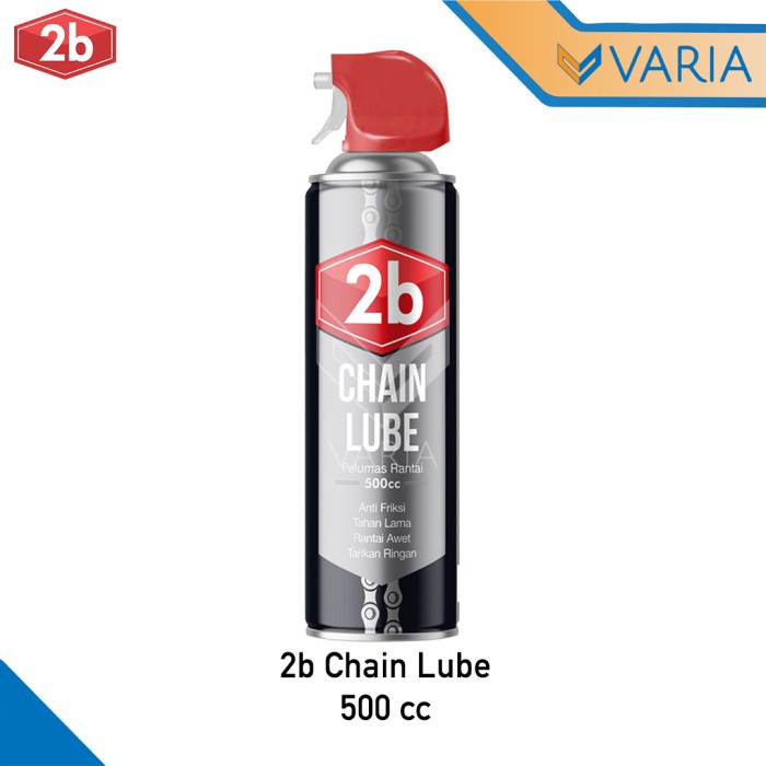 2b Chain Lube 500 cc Oli Pelumas Rantai Spray Semprotan Anti Karat