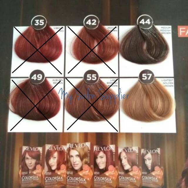 Revlon Colorsilk Permanen   Tanpa Ammonia Cat Rambut