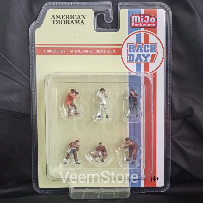 Figure 1:64 American Diorama Race Day Mijo [diecast]