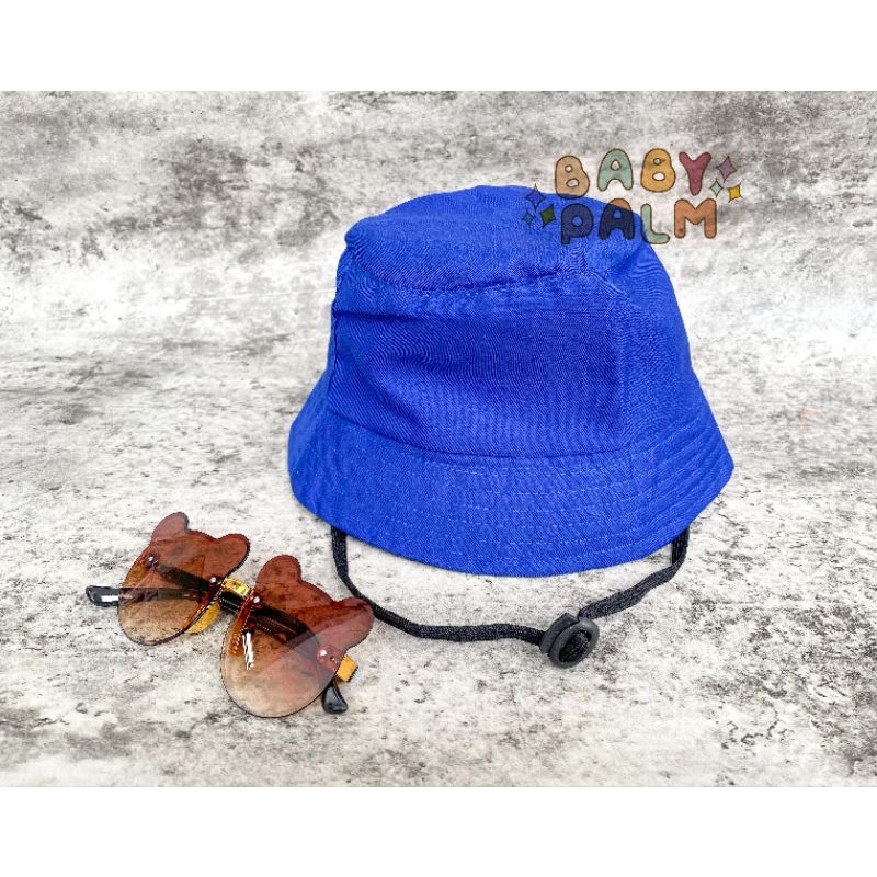 BUCKET HAT ANAK POLOS - TOPI ANAK - BUCKET HAT