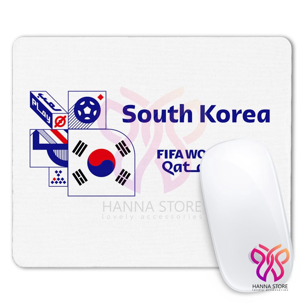 Mouse Pad Alas Piala Dunia World Cup 2022 Korea Selatan
