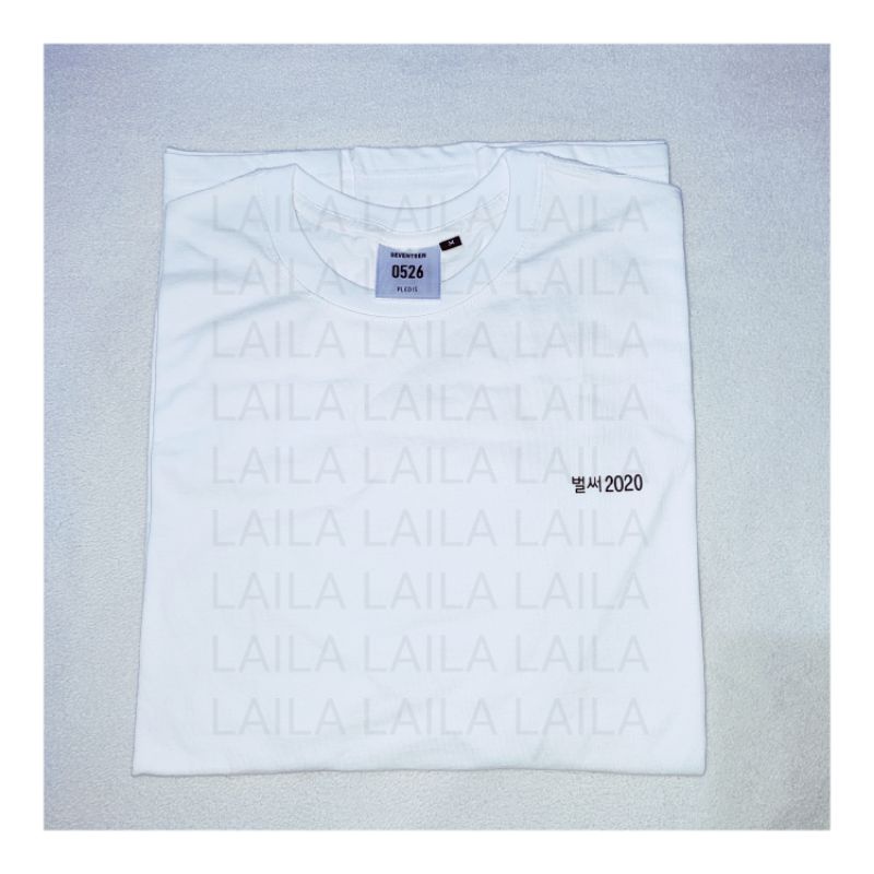 2020 SEVENTEEN 5th ANNIVERSARY TSHIRT VERNON VERSION (unused)