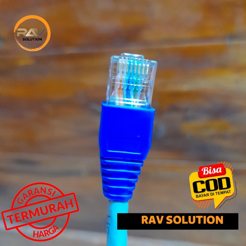 KABEL LAN SERVER ISI 10 PCS 15/20/25/30 CM HANDMADE RAV SOLUTION