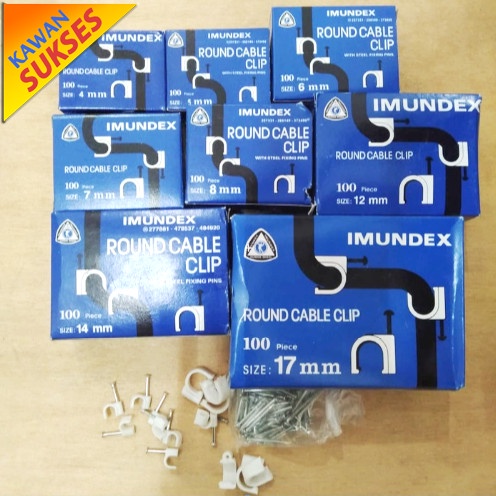 Klem Imundex / Klem Kabel Imundex No 22 / Paku Kabel Cod