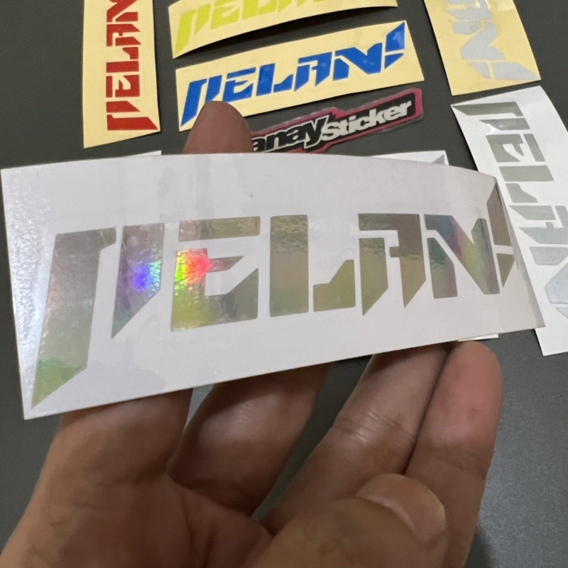 STICKER Stiker PELAN NEW CUTTING